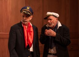 THE TEMPEST - as Antonio, with Michael Gnat, photo by John Hoffman